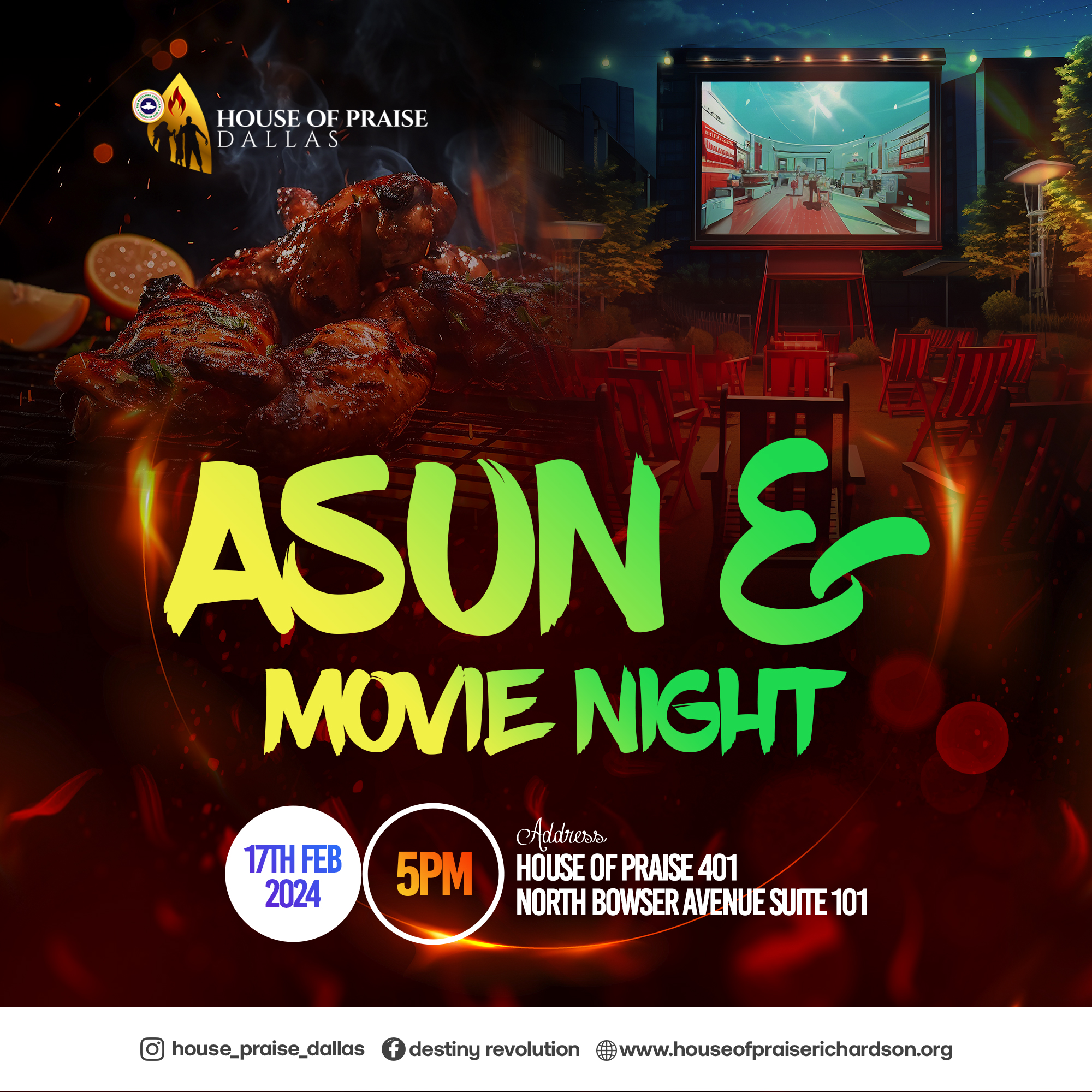 Asun & Movie Night